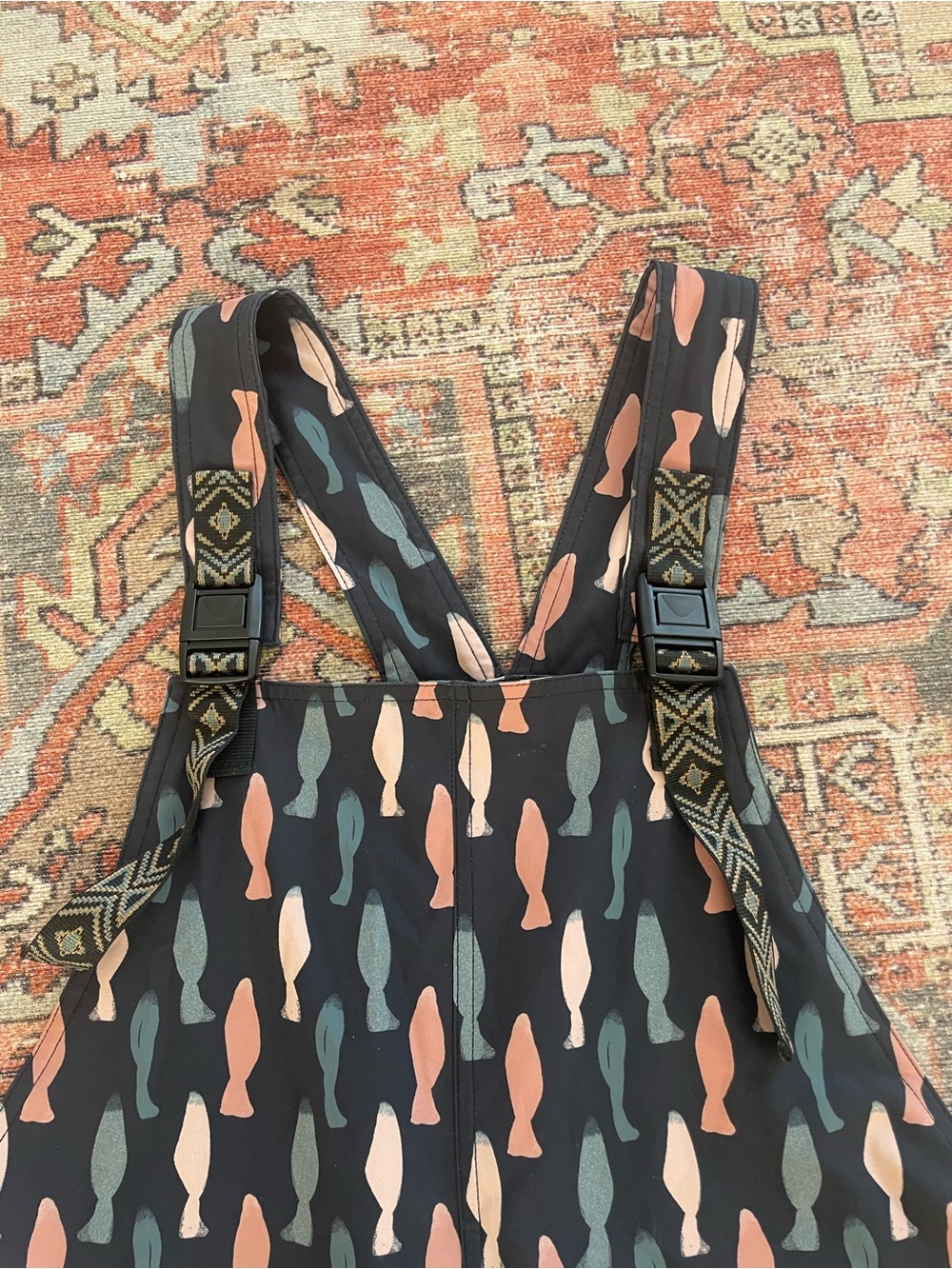 Kavu San Blas Overalls Fish Print - Picture 2 of 4